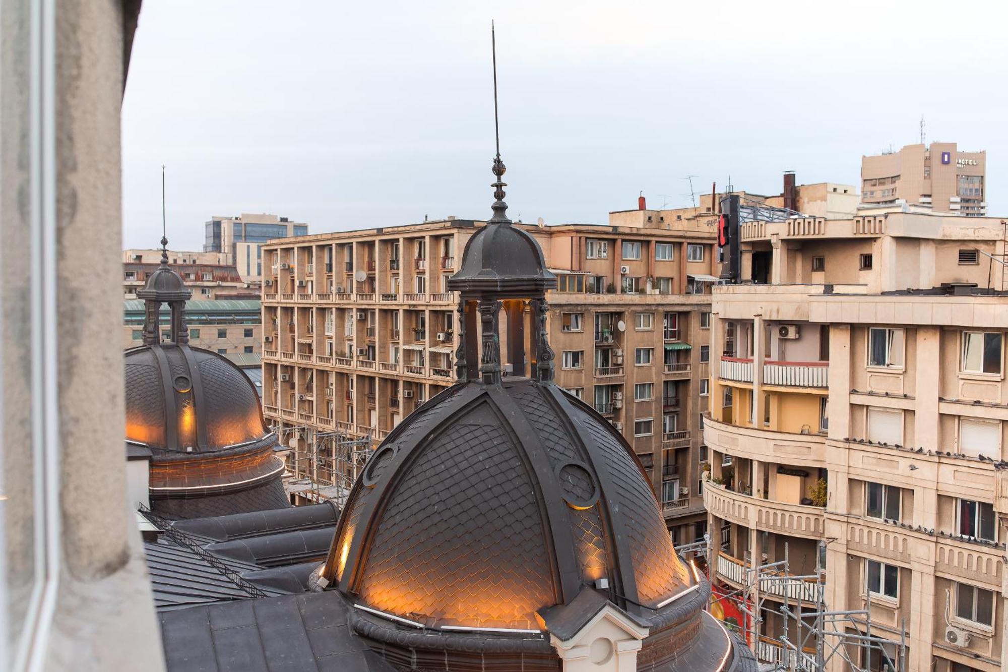 Royalty Apt With City Views On Calea Victoriei Бухарест Экстерьер фото