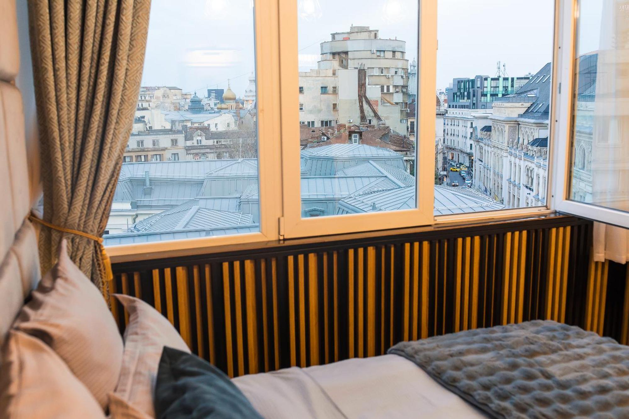 Royalty Apt With City Views On Calea Victoriei Бухарест Экстерьер фото