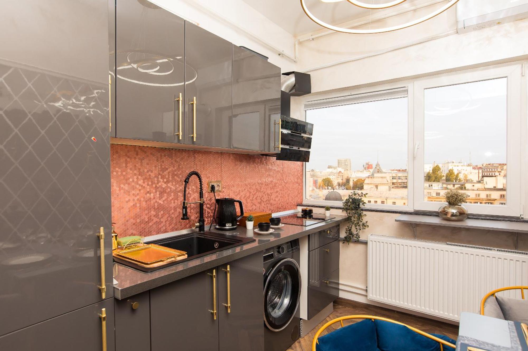 Royalty Apt With City Views On Calea Victoriei Бухарест Экстерьер фото
