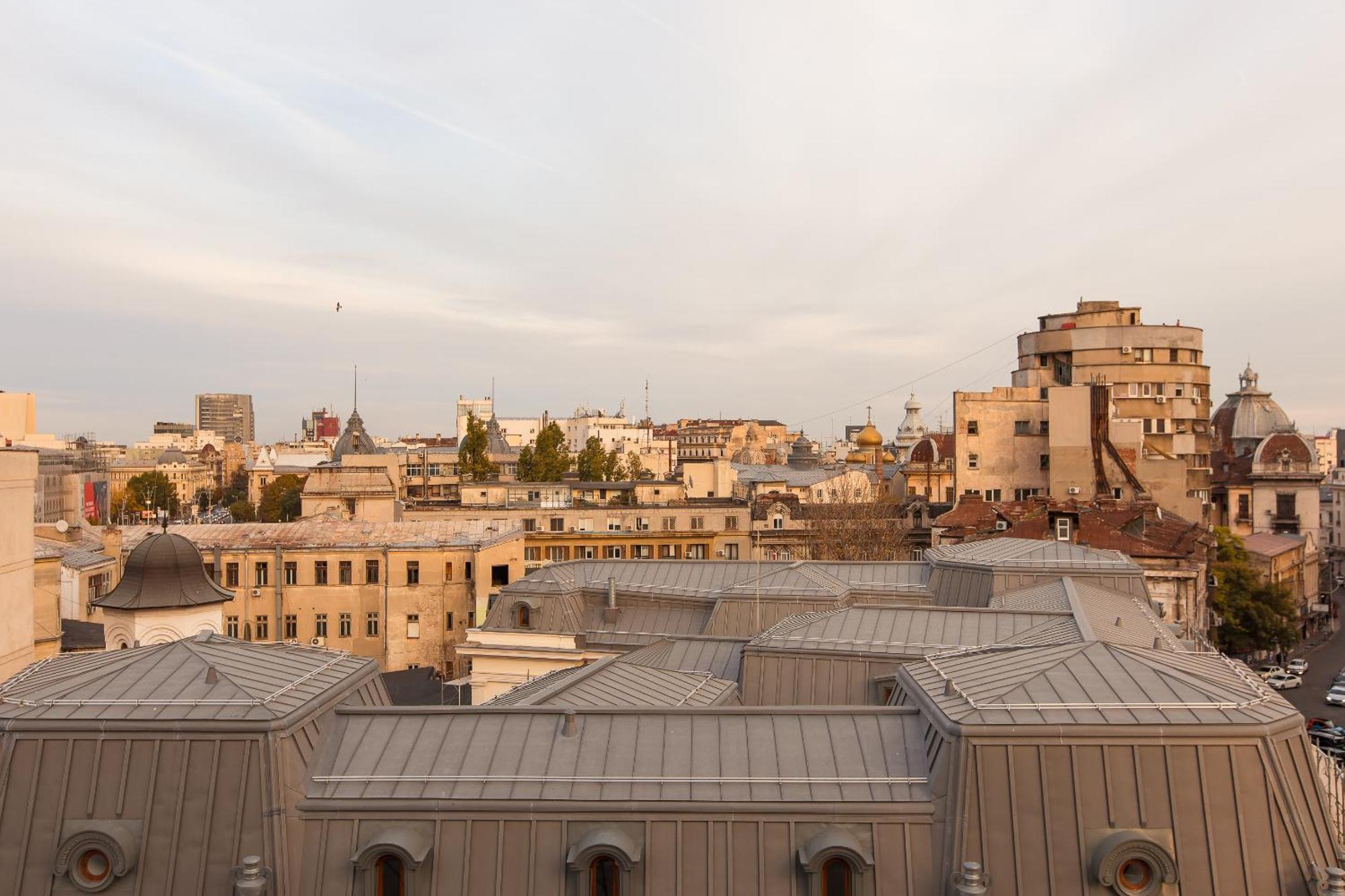 Royalty Apt With City Views On Calea Victoriei Бухарест Экстерьер фото